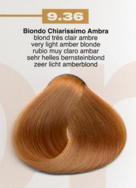 Biondo Chiarissimo Ambra - sehr Hellblond mit Bernsteinblondton